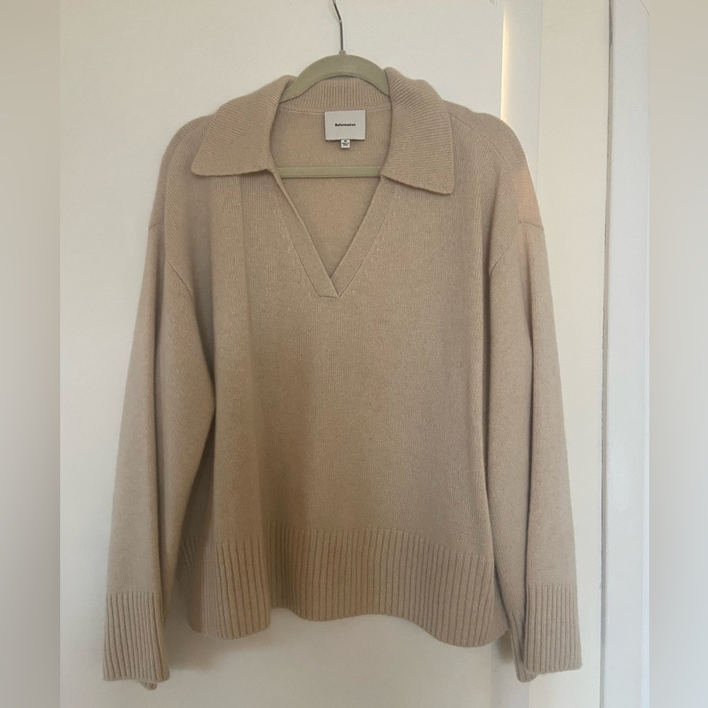 Reformation Cashmere Sweater